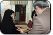 دلجویی مسئولان دانشگاه از خانواده های مرحوم رمضانعلی خان احمدی و جانباز شهید هادی رشیدی ابرقویی