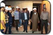 بازدید معاون سیاسی امنیتی استاندار از بیمارستان درحال ساخت نیروگاه