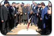 کلنگ احداث بیمارستان 1000 تختخوابی در قم به زمین زده شد